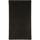 Tapete de serviço Rubber Bar KINJOEK 12 x 18 polegadas preto, 3 unidades