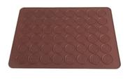 Tapete de Silicone Antiaderente com 48 Cavidades p/ Macarons