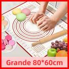 Tapete De Silicone Grande Para Assar 80cm 70cm 60cm, Antiaderente, Para Amassar Massas De Crepes E