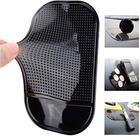 Tapete de Silicone para Cabine de Veículo Painel Preto Antiderrapante Suporte de Celular