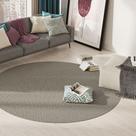 Tapete de Sisal Natural Lux Onix Redondo 2,50