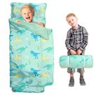 Tapete de soneca infantil Beavtaens 140x89 cm, leve e lavável