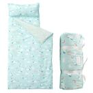 Tapete de soneca infantil Bunnikins & Clover 140x51 cm com travesseiro