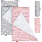 Tapete de Soneca Infantil Moonsea com 2 Almofadas e Cobertor Minky