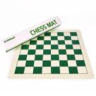 Tapete de tabuleiro de xadrez ELONGDI Roll-Up Vinyl 40x40cm para King de 7,6 cm