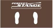 Tapete de treino Davison Baseball Softball T-Ball Perfect Stance