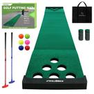 Tapete de treino de golfe Crestgolf Adjustable Tutters 6 bolas