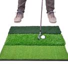 Tapete de treino de golfe GoSports Tri-Turf XL 60x60cm