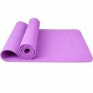 Tapete De Yoga Zenai Roxo Liso TPE 6mm Conforto Total