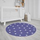 Tapete Decorativo Infantil Neoprene Estrelas 1,40m