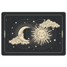 Tapete Decorativo para Porta Astros Preto - 40x60cm