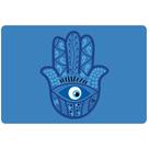 Tapete Decorativo para Porta Hamsa - 40x60cm