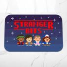 Tapete Decorativo Stranger Bits 8-bits 16-bits videogame
