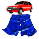 Tapete do assoalho fiat uno ate 98 azul vinil Tapete do assoalho fiat uno ate 98 azul vinil