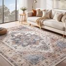 Tapete DTICON lavável 240x300cm Boho Vintage Distressed Camel