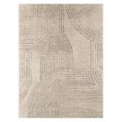 Tapete Eco Nature Roat 2,00 x 3,00 Sisal Antiderrapante Para Sala Bege Chumbo J Serrano