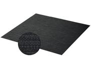 Tapete Emborrachado Preto 2 metros Hafele antiderrapante 500mm 547.92.329