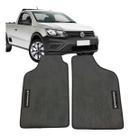 Tapete emborrachado pvc saveiro robust cab simples g6/g7/g8 pinado (jg 02 pcs)