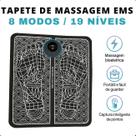 Tapete EMS Plantar Preto entrega rápida
