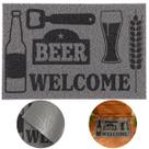 Tapete Entrada Vinil Super Print Beer Kapazi 40x60 Antiderrapante Cinza Preto Casa Bar Churrasqueira Capacho Cerveja Tapete Entrada Vinil Super Print Beer Kapazi 40x60 Antiderrapante Cinza Preto Casa Bar Churrasqueira Capacho Cerveja