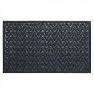 Tapete Entrada ZigZag Grande 45x75 Preto Sala de Estar Premium Elegante Tapete Entrada ZigZag Grande 45x75 Preto Sala de Estar Premium Elegante