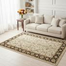 Tapete estilo indiano Belga Sala 2,00 x 2.30 Super Luxo Antialérgico e antiderrapante