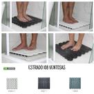 TAPETE ESTRADO ANTIDERRAPANTE SEGURO COM 108 VENTOSAS PARA BOX 53cmx53cmx3cm TAPETE ESTRADO ANTIDERRAPANTE SEGURO COM 108 VENTOSAS PARA BOX 53cmx53cmx3cm