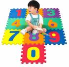 Tapete Eva Infantil Tatame Emborrachado Números Colorido