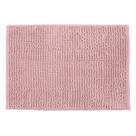 Tapete Fácil Absorção Banheiro Microfibra Rosa 38x58cm Jolitex Ternille