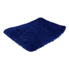 Tapete Felpudo Fofinho Poliéster 60x40 Quarto Sala Escritório Banheiro Antiderrapante Azul Escuro Tapete Felpudo Fofinho Poliéster 60x40 Quarto Sala Escritório Banheiro Antiderrapante Azul Escuro