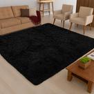 Tapete Felpudo Macio para Sala e Quarto Macio, Confortável e Sofisticado Estilo Luxo Decorativo 3m x 2m Antiderrapante