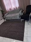 TAPETE FELTRO PARQUET DE SALA 1,50 X 2,00m MARROM