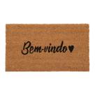 Tapete Fibra de Coco Entrada Bem-vindo Amor Kapazi 33x60cm Tapete Fibra de Coco Entrada Bem-vindo Amor Kapazi 33x60cm