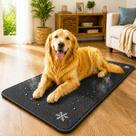 Tapete Gelado Preto 90X50cm Cachorro Lavavel G Refrescante Tapete Gelado Preto 90X50cm Cachorro Lavavel G Refrescante
