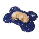 Tapete Gelado Refrescante Pet Cachorro Gato Cães 48 X 35cm Cor:Azul