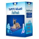 Tapete Gelado Refrescante Tamanho G 90cm X 45cm Azul Petmais