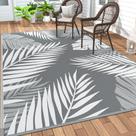 Tapete GENIMO 122x183 cm impermeável reversível para pátio externo