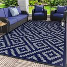 Tapete GENIMO 305x427 cm Impermeável Reversível para Área Externa