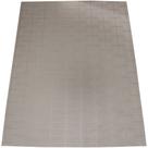 Tapete Geométrico Lioa Cor Fendi Marfim Aveludado 2,50 x 3,50m