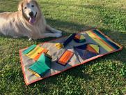 Tapete gigante de Forrageio pet play para Cães e gatos praticar o enriquecimento ambiental caçar Tapete gigante de Forrageio pet play para Cães e gatos praticar o enriquecimento ambiental caçar