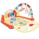 Tapete Ginásio Atividades Bebê Piano Laranja Baby Guta Guti