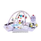Tapete Ginásio Com Bolinhas Para Bebê Movie Cinza Maxi Baby