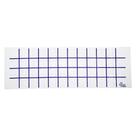 Tapete gráfico hand2mind Tapete de grade de vinil de dupla face 60x180cm