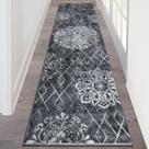 Tapete Hallway Runner HEBE lavável vintage envelhecido 60x240cm