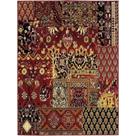 Tapete Herat Vinho 1,00X1,50M Patchwork Clássico São Carlos