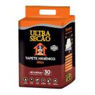 Tapete Higênico Ultra Secão Slim Carvão 80x60cm 30un Pets