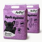 Tapete Higiênico Avipet Clean Cães 60x40cm c/ 60 unidades