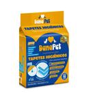 Tapete Higiênico DANAPET 80x60 10 UNIDADES Fitas Adesivas Para Fixação PREMIUM