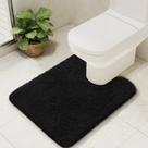 Tapete higiênico LOCHAS Microfibra em forma de U 25x20cm Lavável Preto