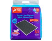 Tapete Higiênico Para Cães Akol Dog Carvao 60x80 Com 30un